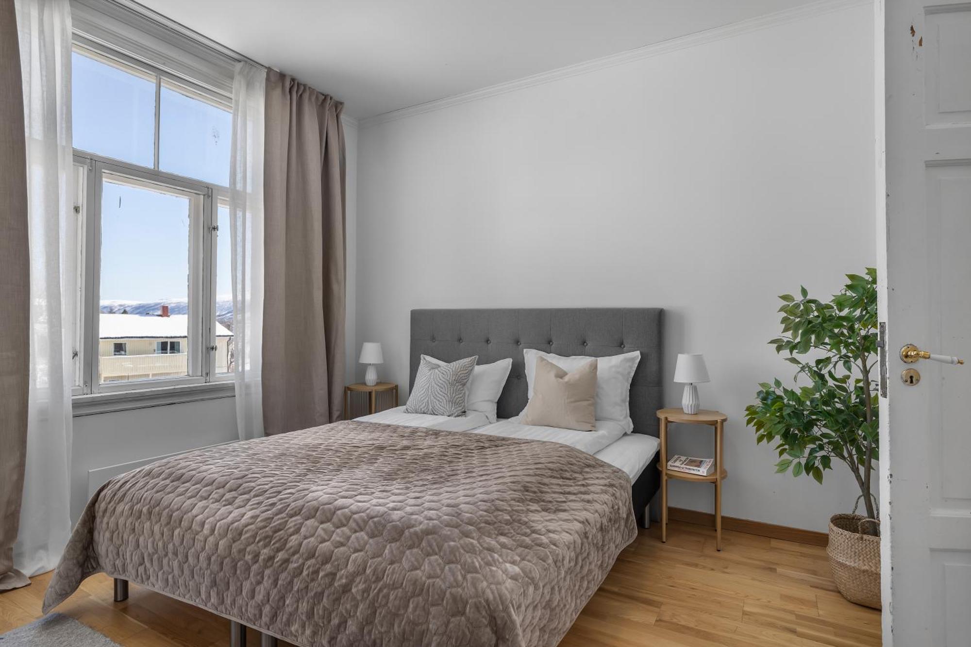 Lovely City Center Apartment With Amazing Views And Free Parking! Tromsø Exterior foto